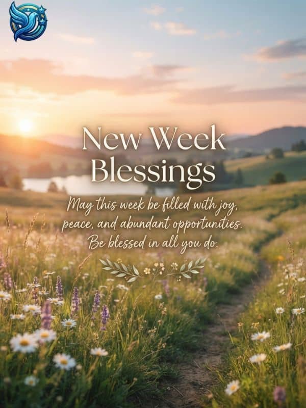 New Week Blessings Message