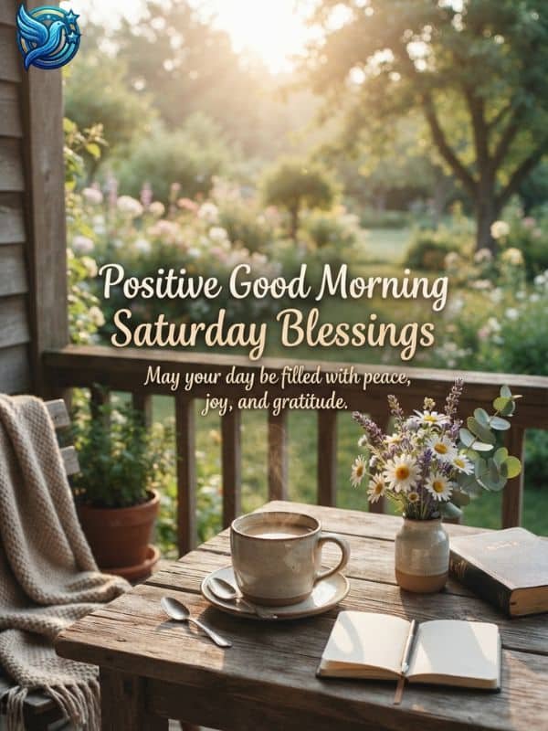 Positive Good Morning Saturday Blessings