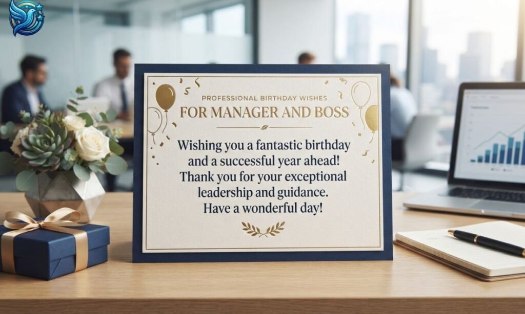 Birthday Wishes for Manager and Boss
