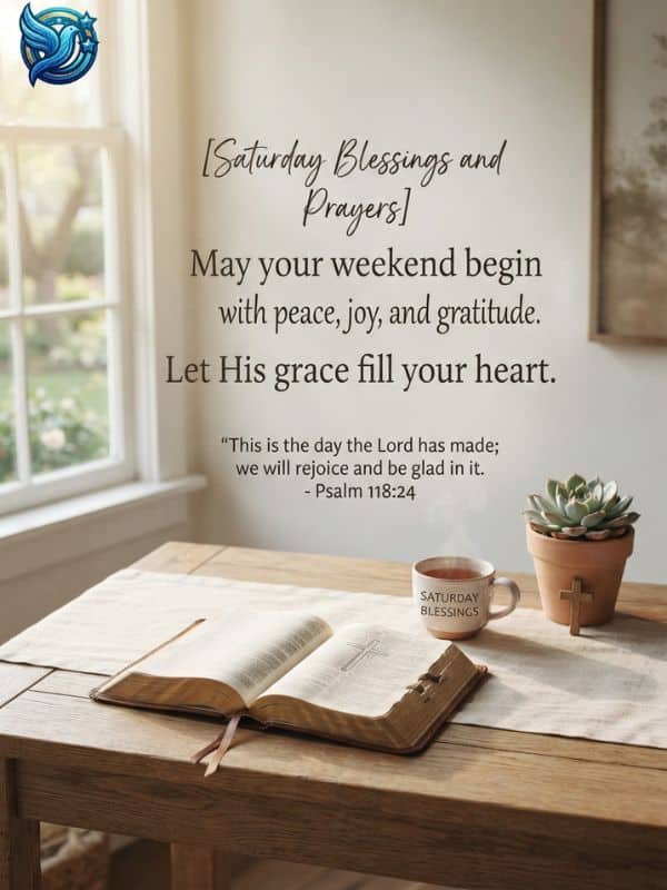 Saturday Blessings and Prayers