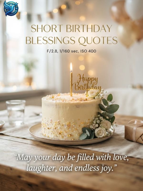 Short Birthday Blessings Quotes