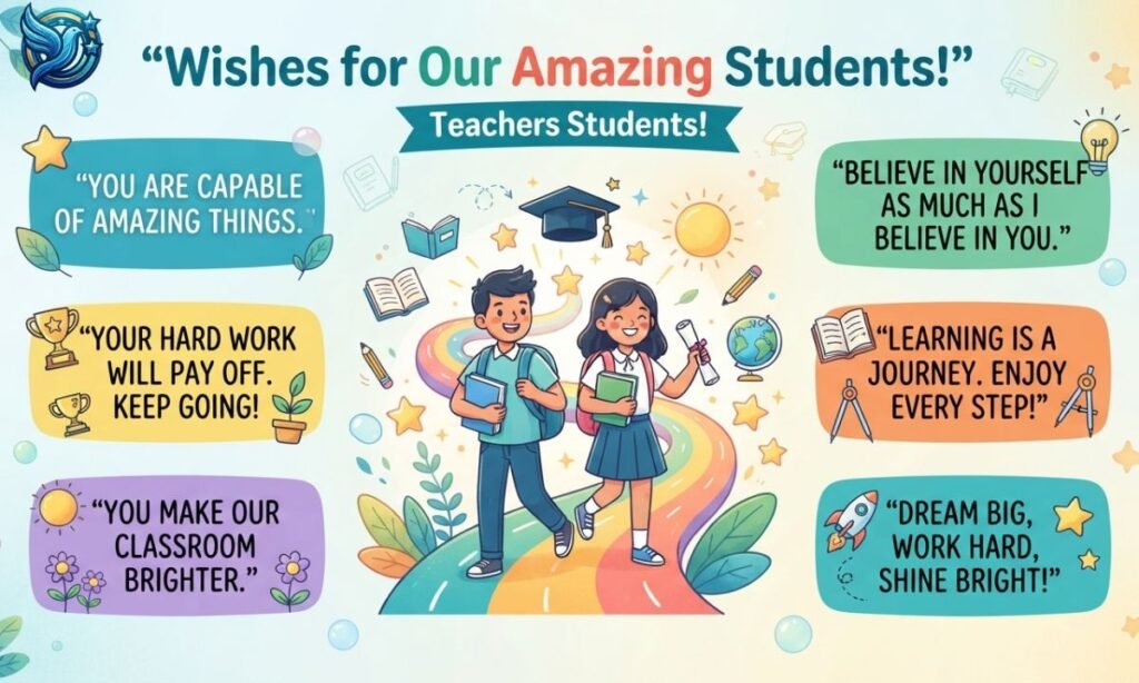 Short Positive Messages for Students from Teachers