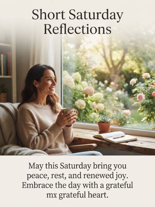 Short Saturday Reflections