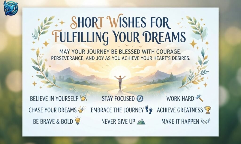 Short Wishes for Fulfill your Dreams in English