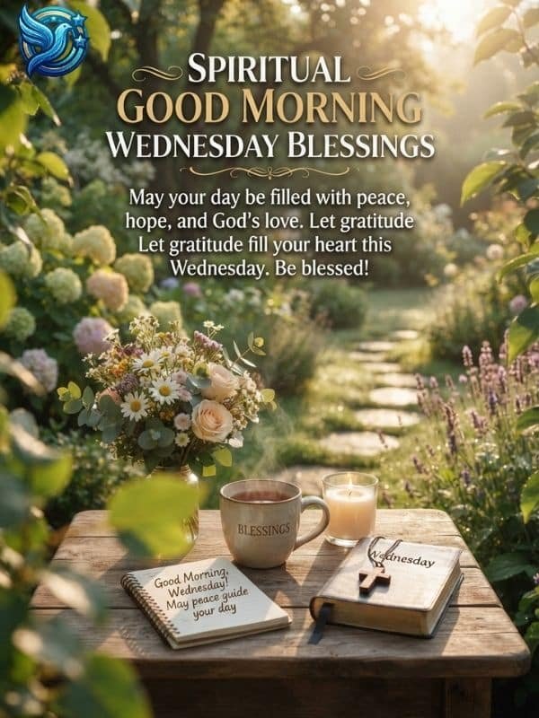 Spiritual Good Morning Wednesday Blessings