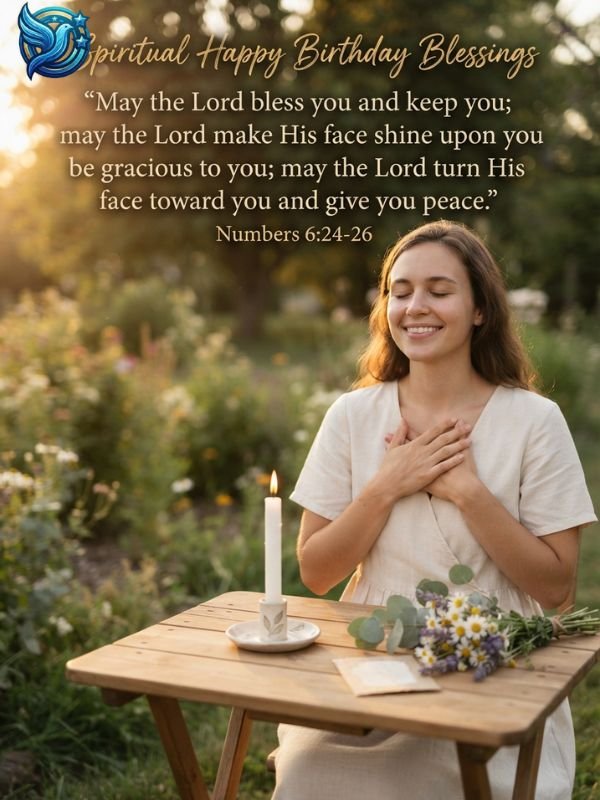 Spiritual Happy Birthday Blessings