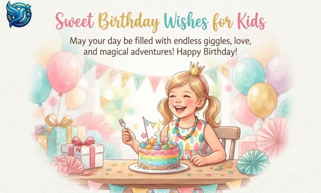 Sweet Birthday Wishes for Kids