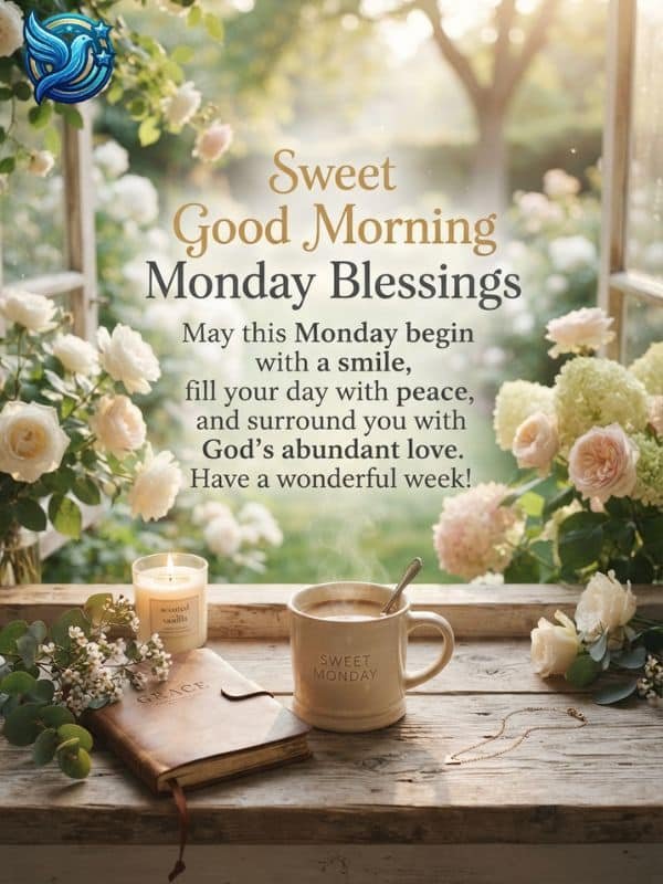 Sweet Good Morning Monday Blessings
