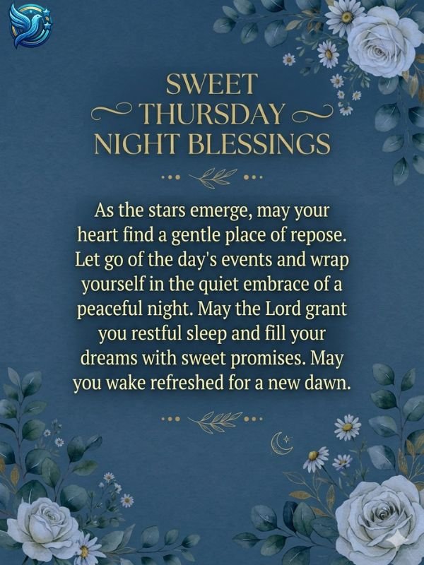 Sweet Thursday Night Blessings