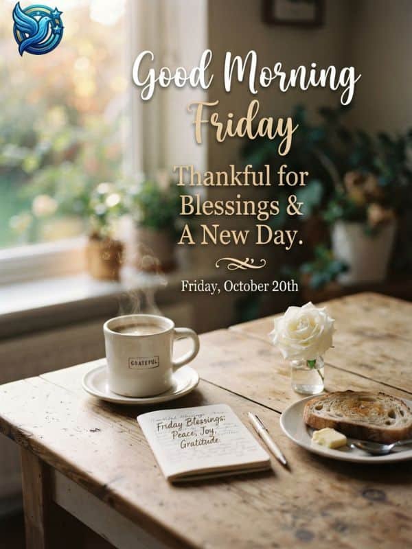 Thankful Good Morning Friday Blessings 