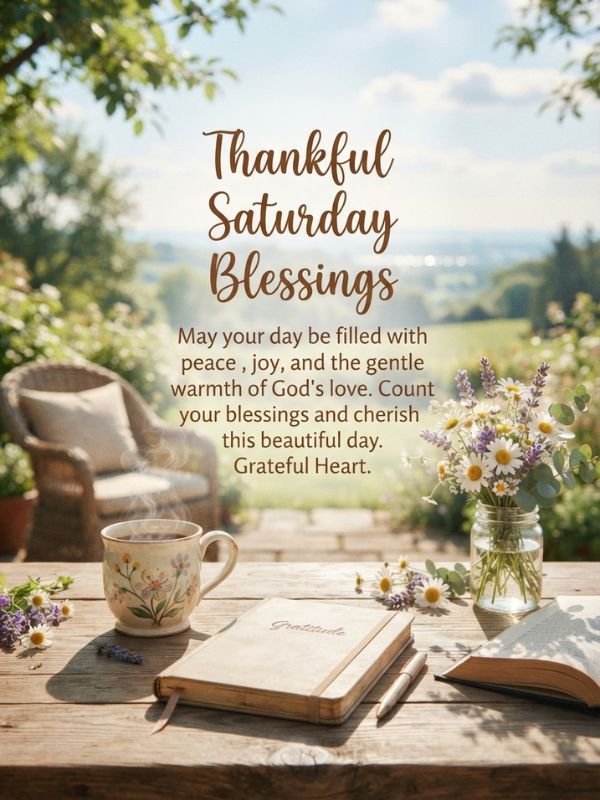 Thankful Saturday Blessings