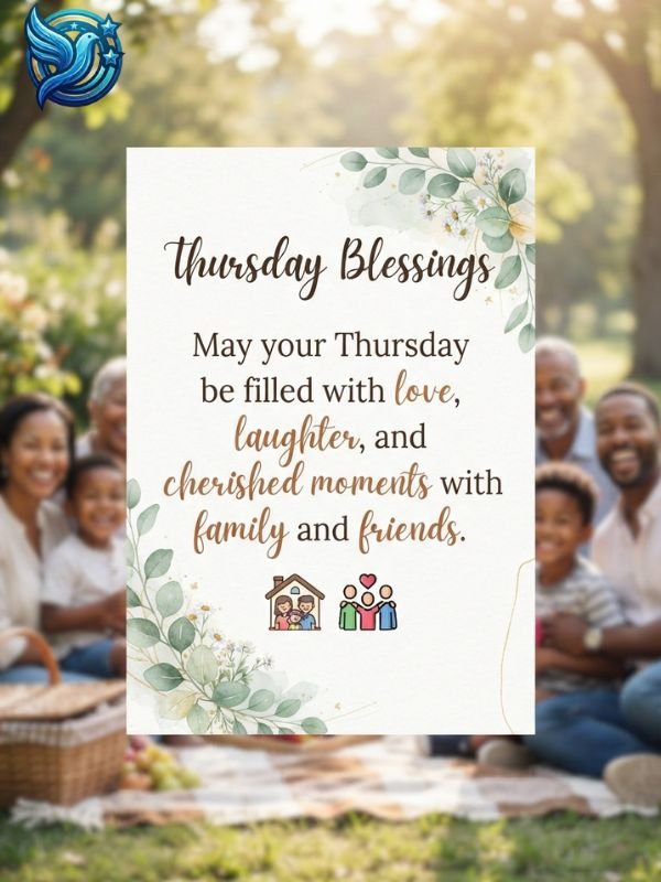 Thursday blessings family and friends