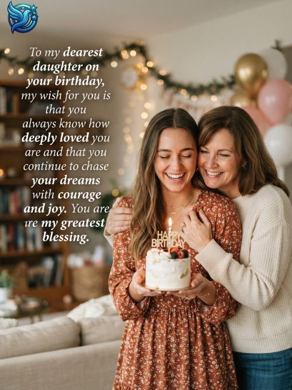 Touching Birthday Wishes From Mom to Daughter