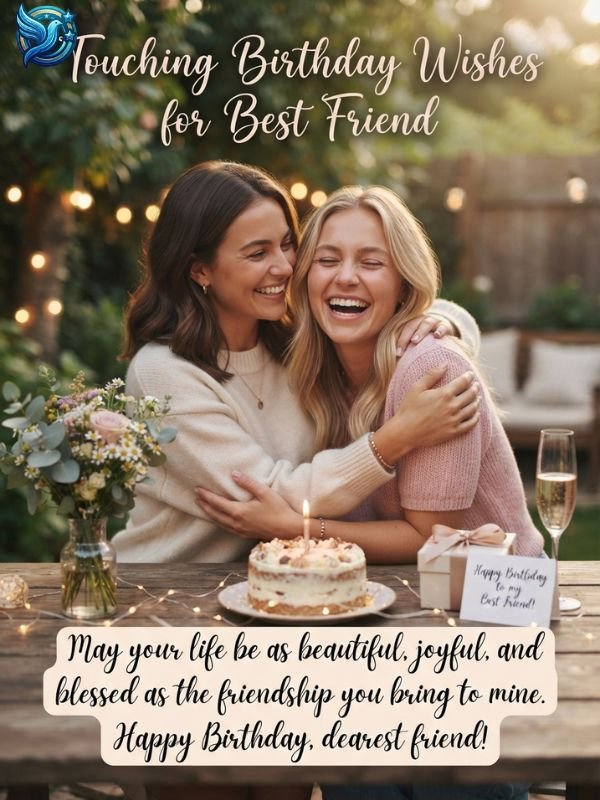 Touching Birthday Wishes for Best Friend