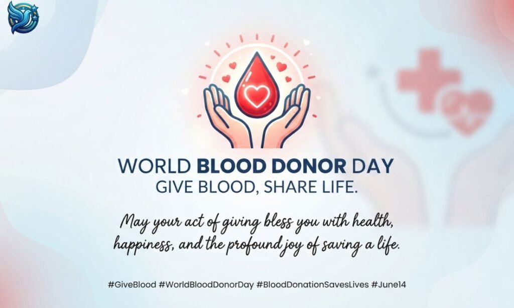 Blood Donation Status Caption