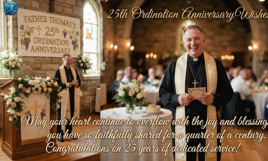 25th Ordination Anniversary Wishes