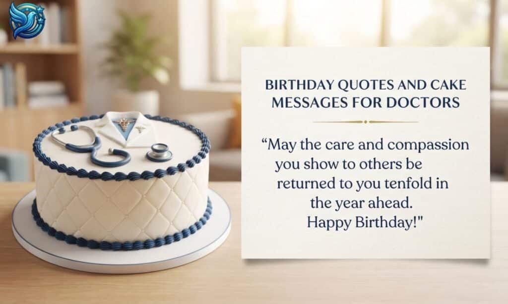 Birthday Quotes and Cake Messages for Doctors