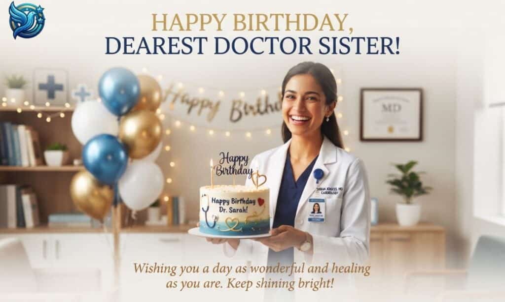 Birthday Wishes for Doctor Sister