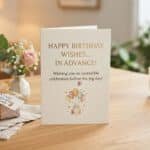 Birthday Wishes in Advance: Lovely Early Greetings & Messages for Friends, Family and Partners