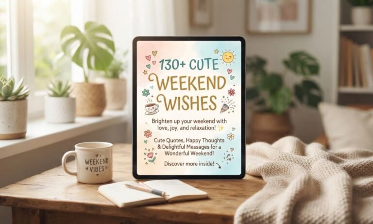 Cute Weekend Wishes