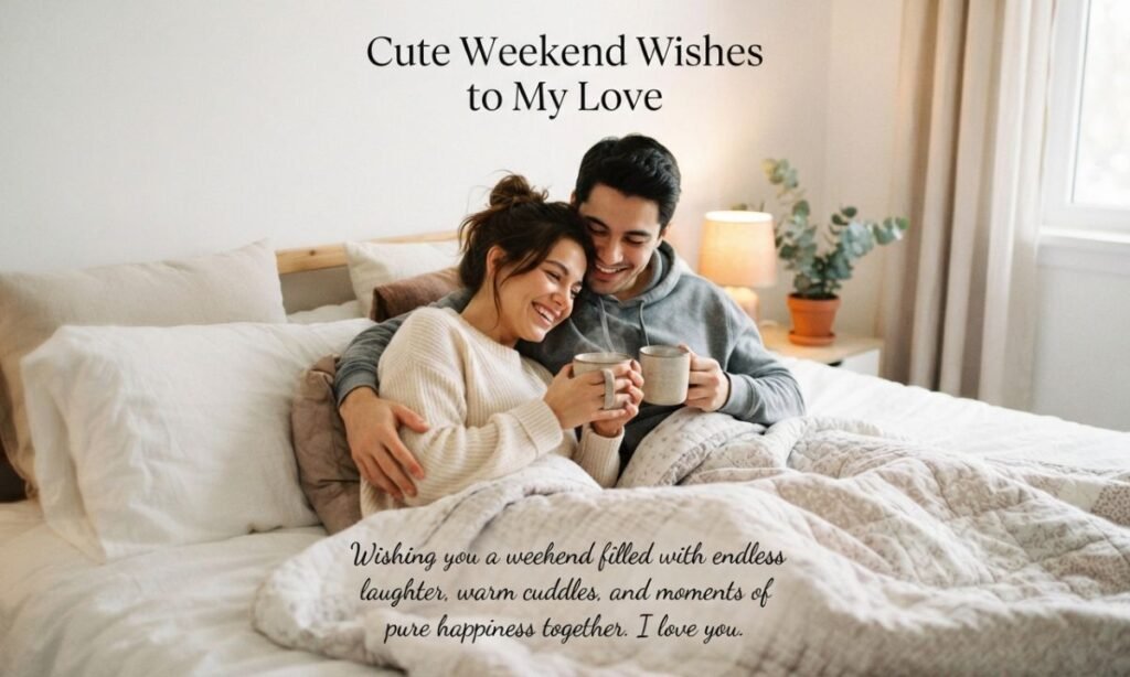 Cute Weekend Wishes to My Love