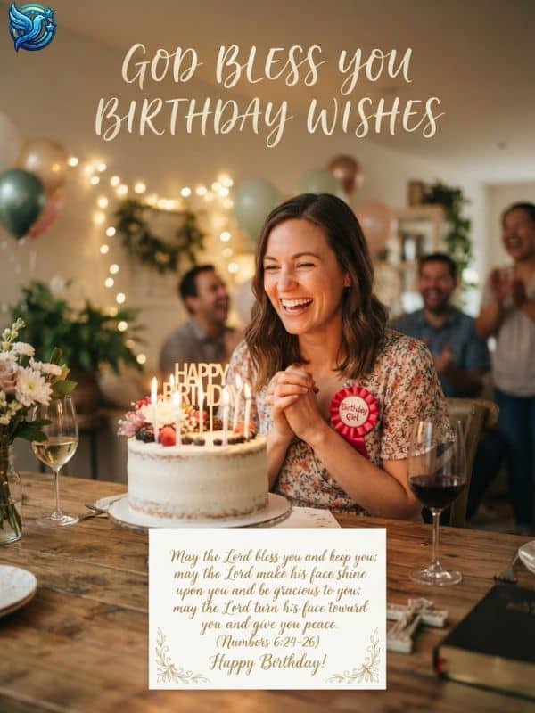 God Bless You Birthday Wishes