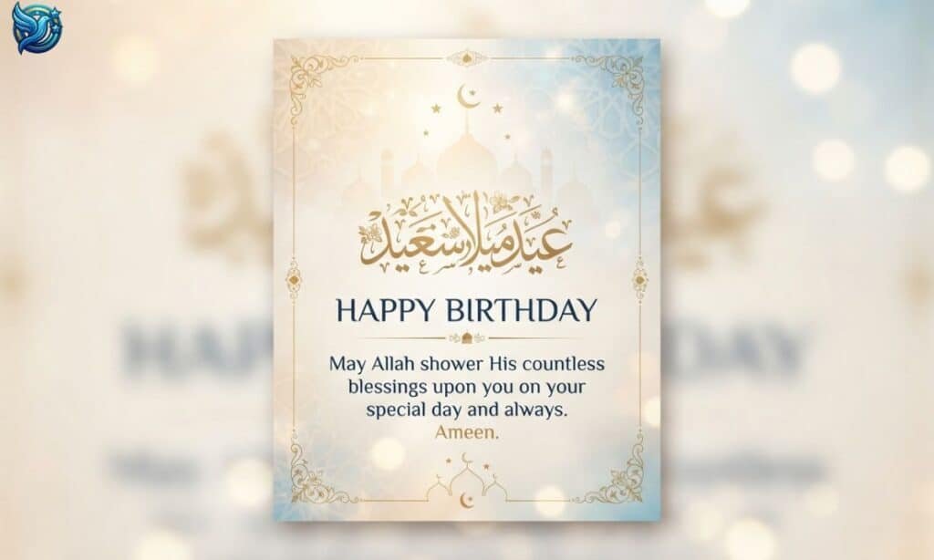Happy birthday islamic birthday wishes