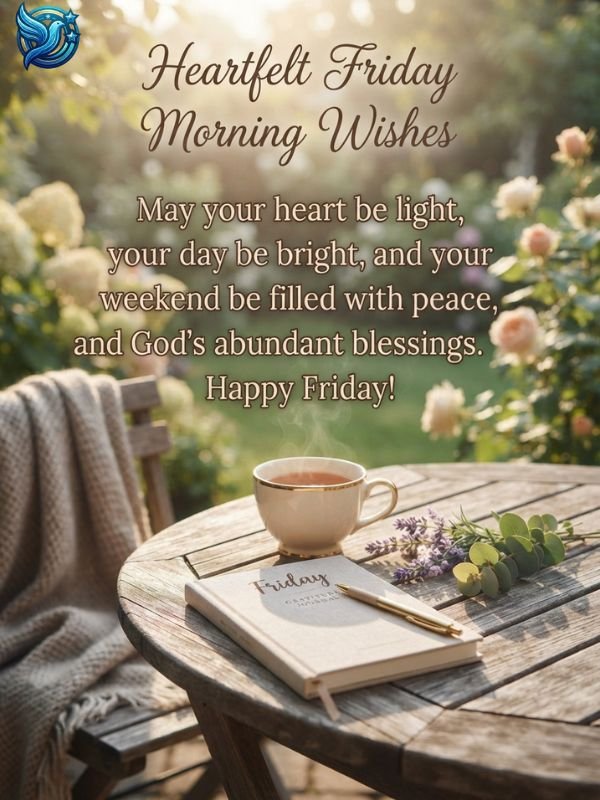 Heartfelt Friday Morning Wishes