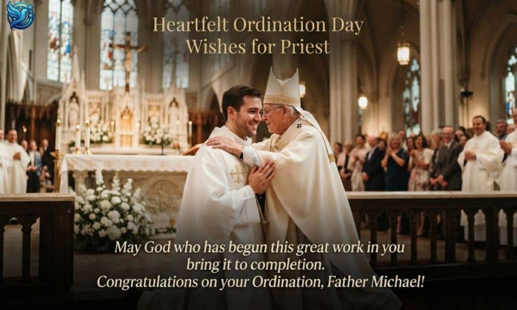Heartfelt Ordination Day Wishes for Priest