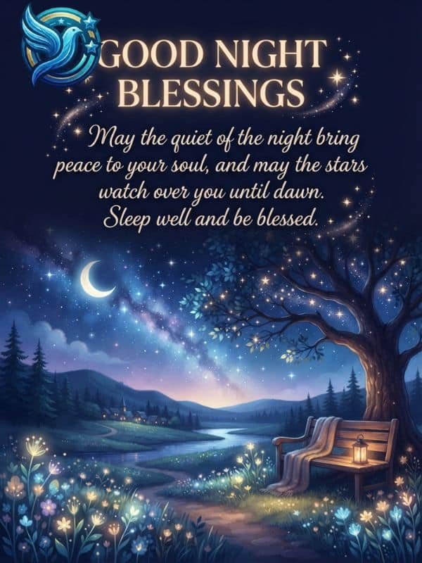 Inspirational Good Night Blessings