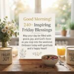 240+ Inspiring Good Morning Friday Blessings to Brighten Your Morning