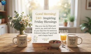 Inspiring Good Morning Friday Blessings