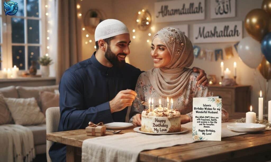 Islamic Birthday Wishes for Husband/Wife