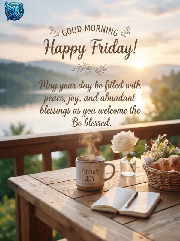 Positive Good morning Friday blessings Images