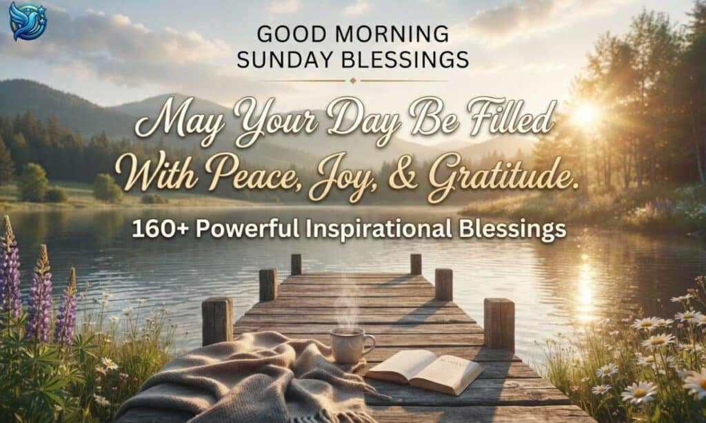 Powerful Inspirational Good Morning Sunday Blessings