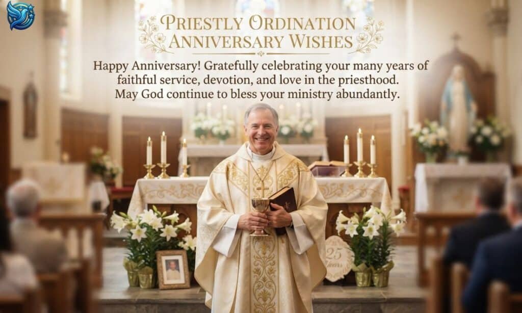 Priestly Ordination Anniversary Wishes Images