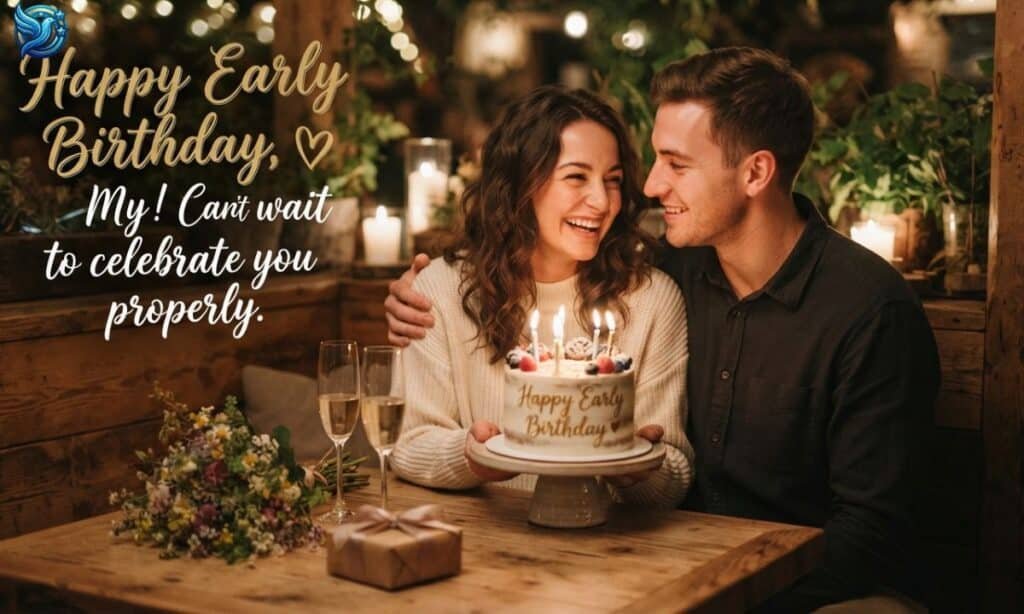 Romantic Advance Birthday Wishes