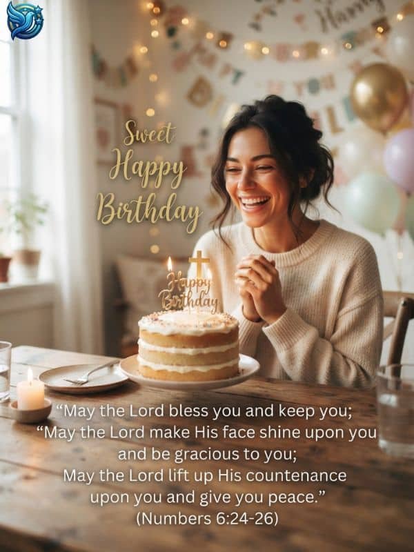 Sweet Happy Birthday God Bless You
