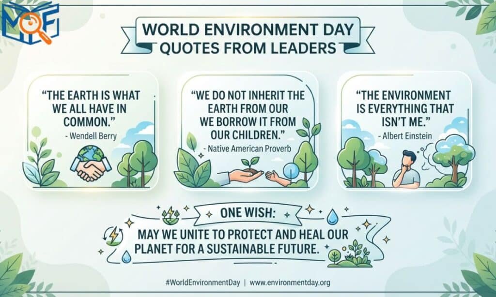 World Environment Day Quotes from Leaders